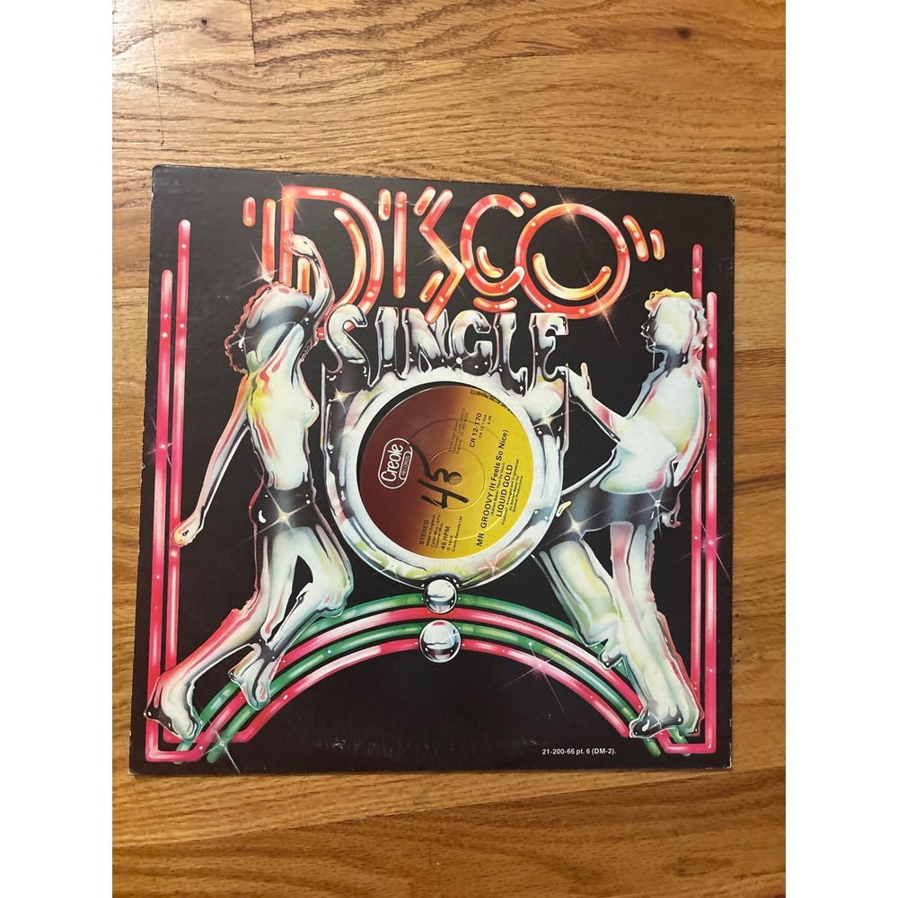 Liquid Gold Mr Groovy 12" Vinyl Single 1979 UK Creole Records Good Disco 45RPM